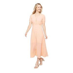NWT LOVE ELLIE Skyler Button Down Maxi Dress Size